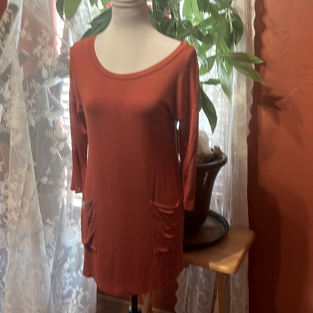 VINTAGE EMERALD TUNIC WITH POCKETS …208